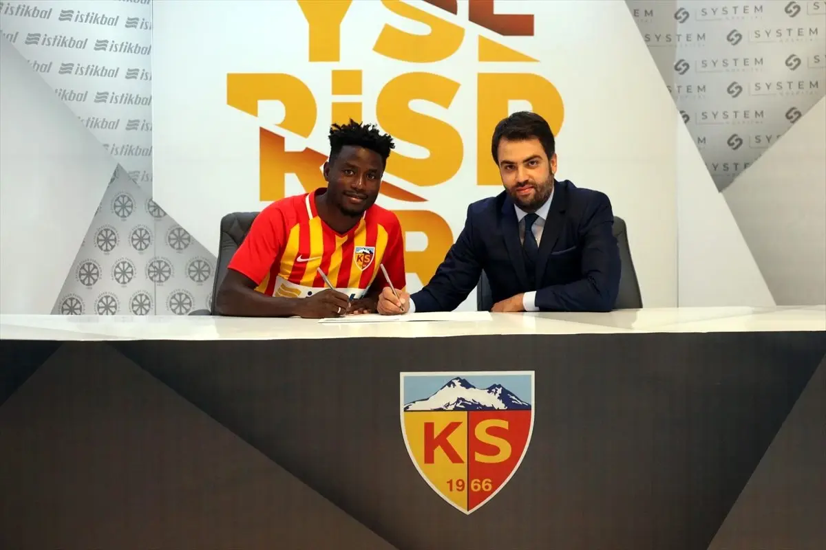Kayserispor'a Kamerunlu forvet