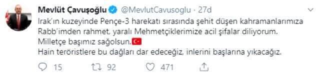 Son Dakika! Cumhurbaşkanlığı Sözcüsü Kalın: Şehit olan askerlerimizin kanı yerde kalmayacak