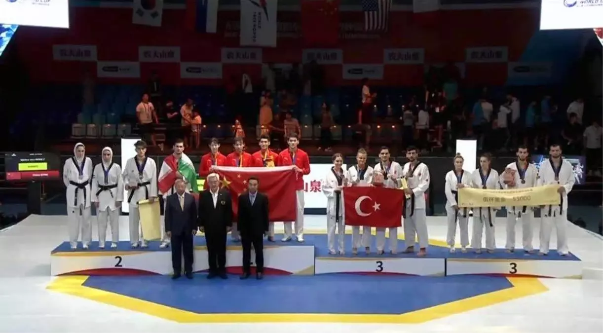 Türkiye Taekwando Milli Takımı dünya üçüncüsü