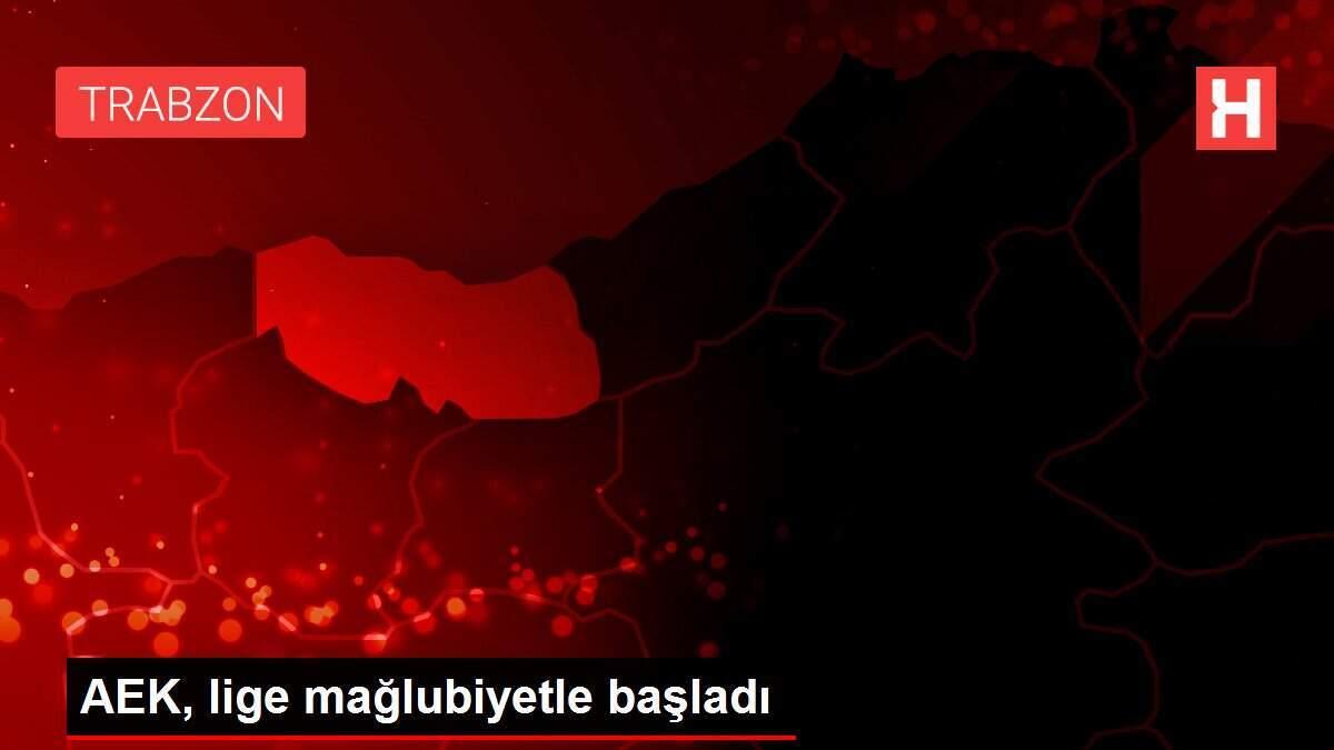 AEK, lige mağlubiyetle başladı