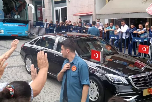 Cumhurbaşkanı Erdoğan Rize'den ayrıldı Cumhurbaşkanı Erdoğan Rize'den ayrıldı
