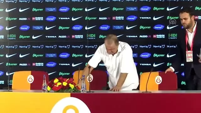 Galatasaray-Konyaspor maçının ardından - Galatasaray Teknik Direktörü Terim (1)