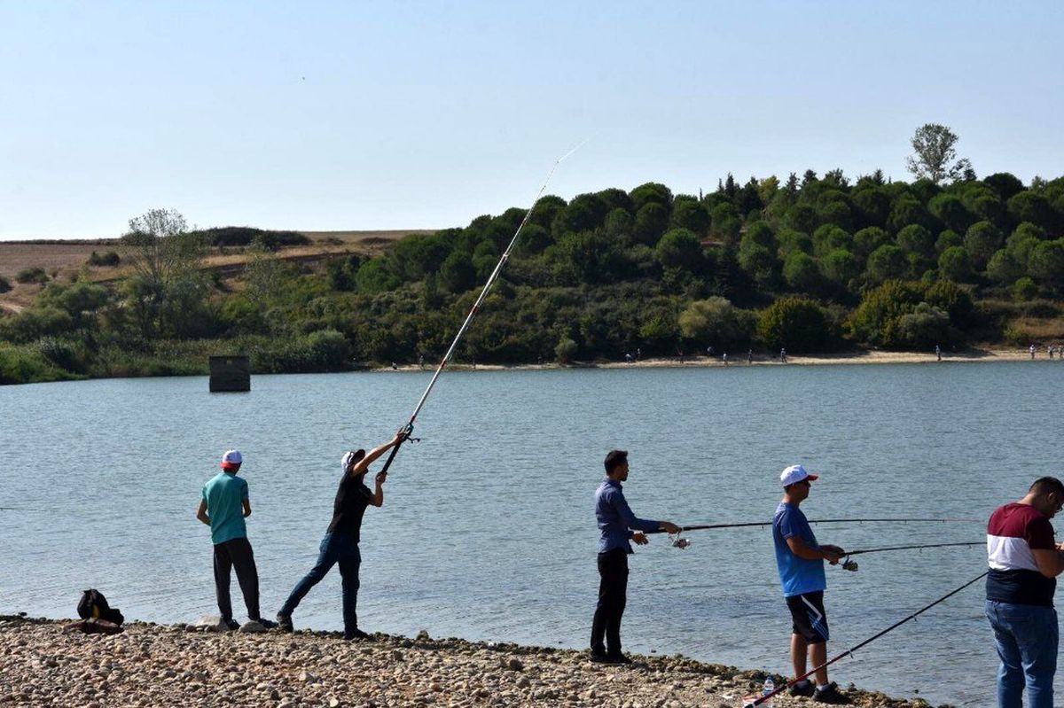 Hayrabolu'da balık tutma yarışması