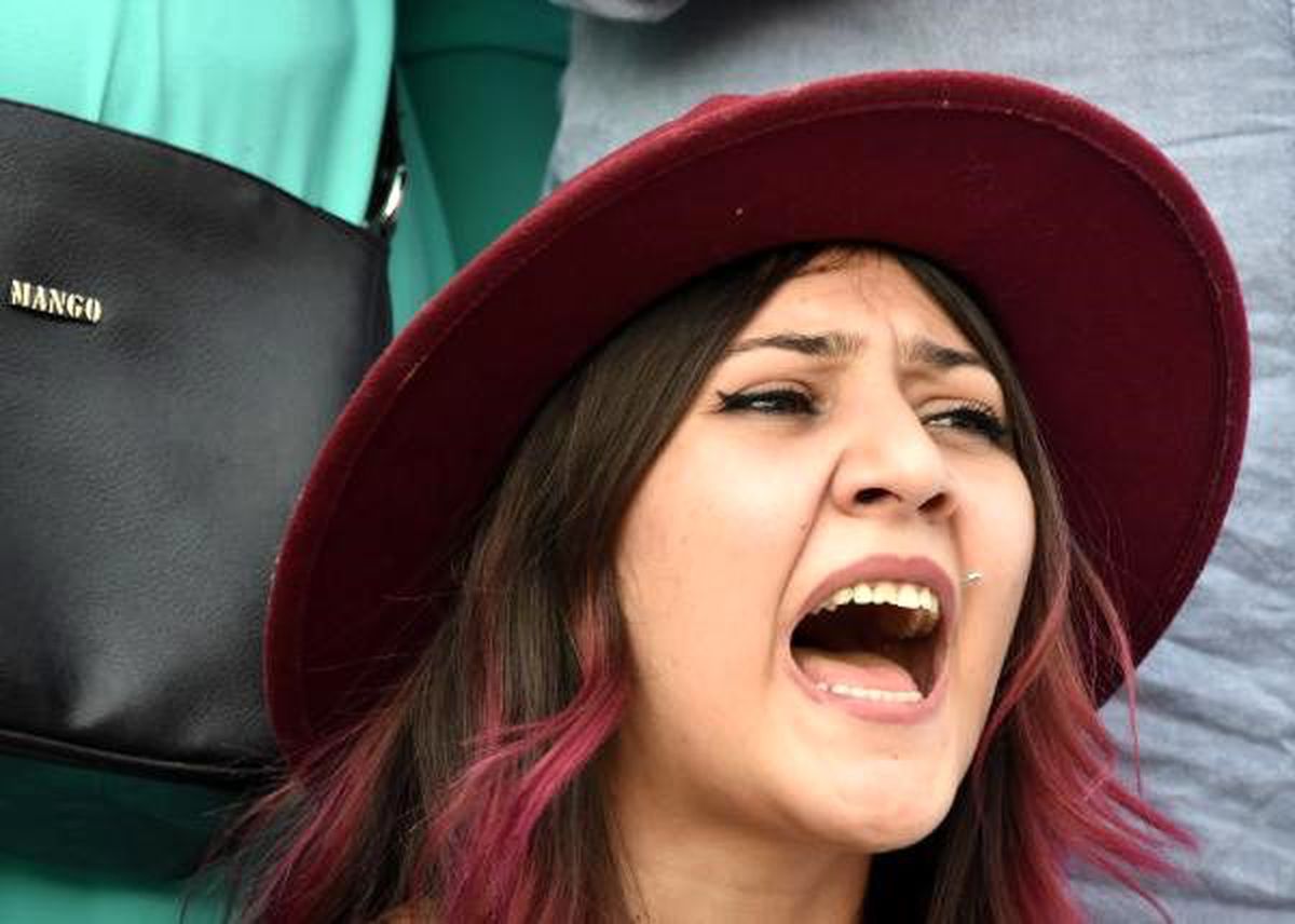 Konyalı kadınlar emine bulut cinayetini protesto etti
