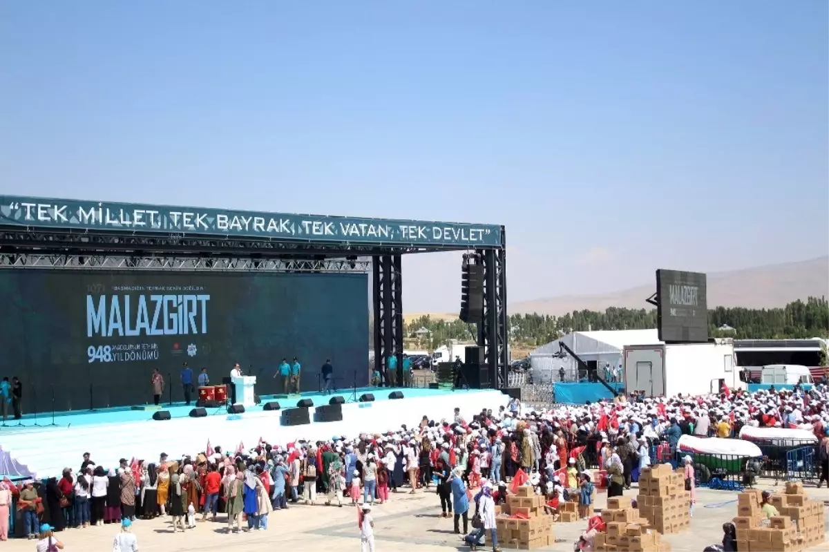 Malazgirt, Cumhurbaşkanı Erdoğan'ı bekliyor