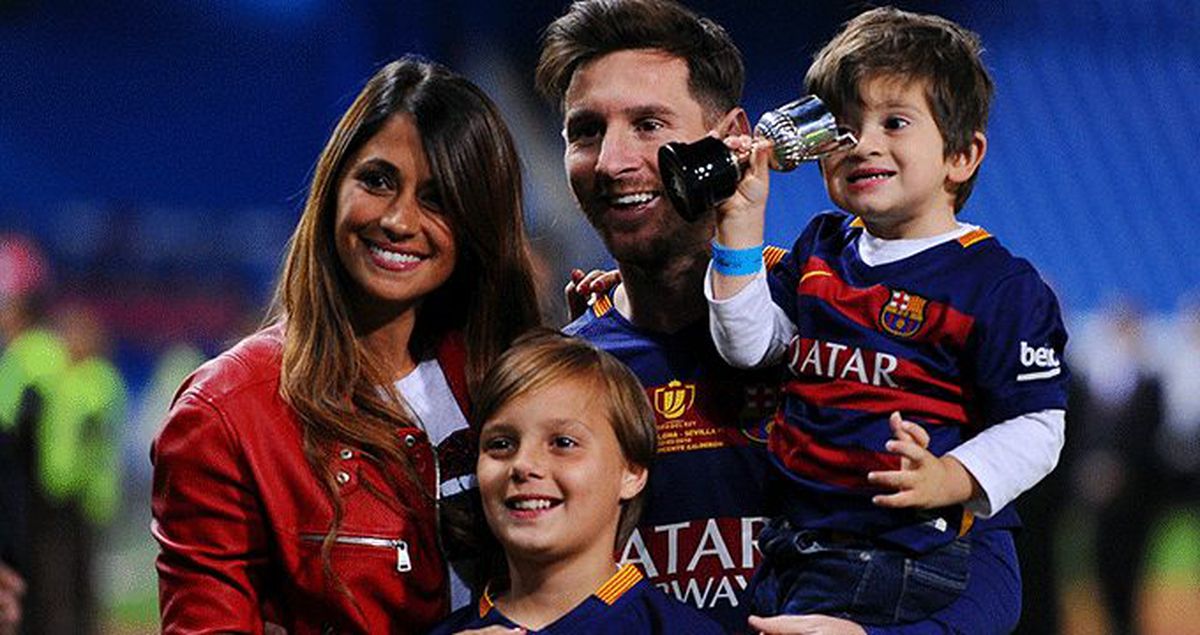 Messi'nin oğlu Barcelona'nın yediği gole sevinince ortaya renkli görüntüler çıktı!