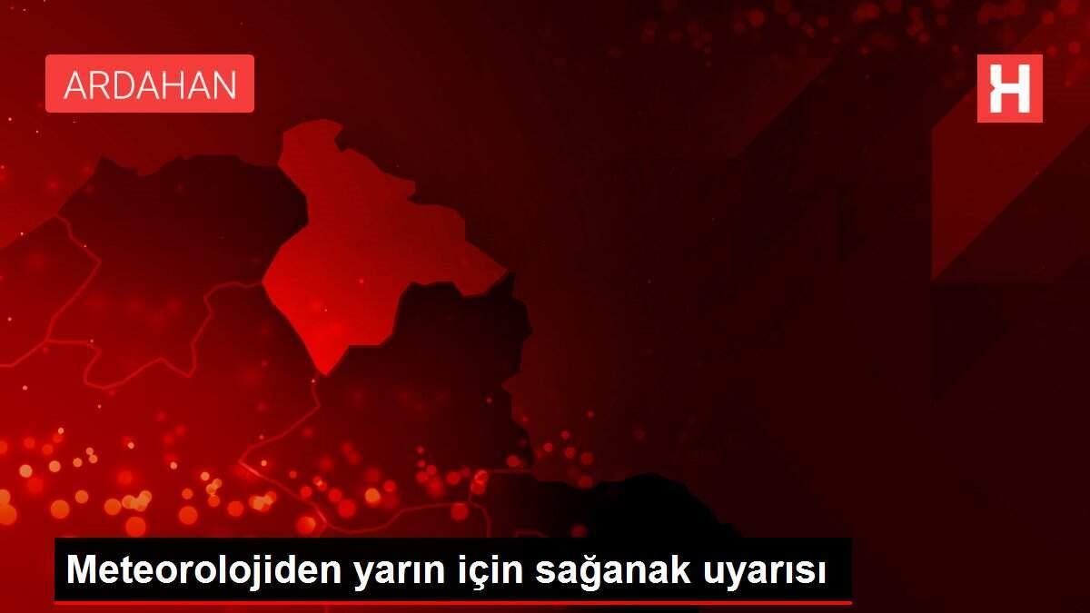 Meteorolojiden yarın için sağanak uyarısı