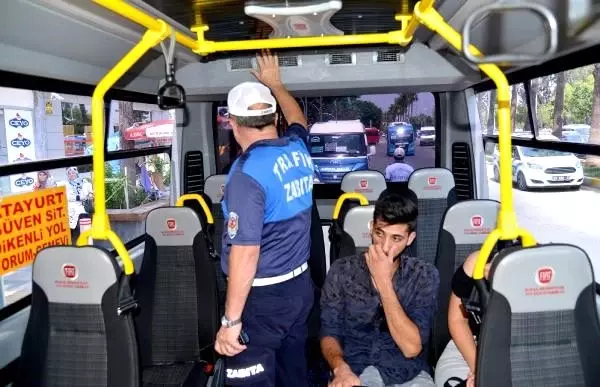 Toplu taşıma araçlarında 'klima ve açık kapı' denetimi