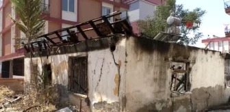 Antalya'da metruk binadaki yangın korkuttu