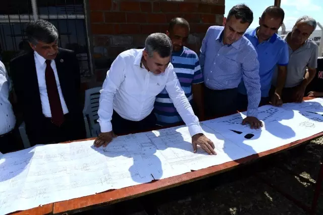 Başkan Çınar, cami temel atma törenine katıldı Başkan Çınar, cami temel atma törenine katıldı