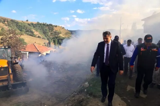 Çorum'daki yangın Çorum'daki yangın