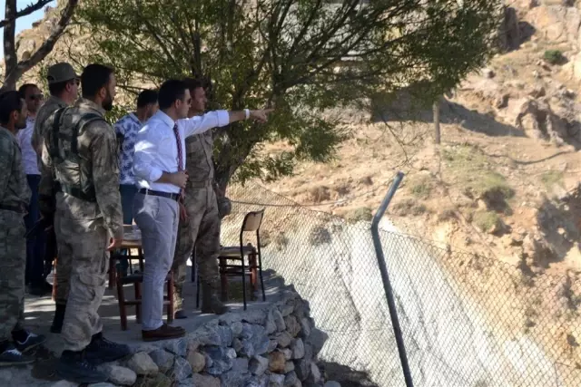 Kaymakam Bilici'den bin 750 rakımlı üst bölgesinde inceleme Kaymakam Bilici'den bin 750 rakımlı üst bölgesinde inceleme