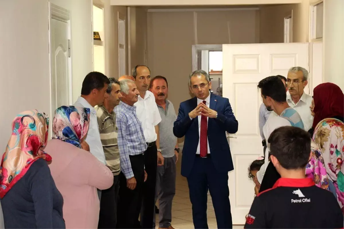 Kaymakam Pişkin, halk günü toplantısı düzenledi