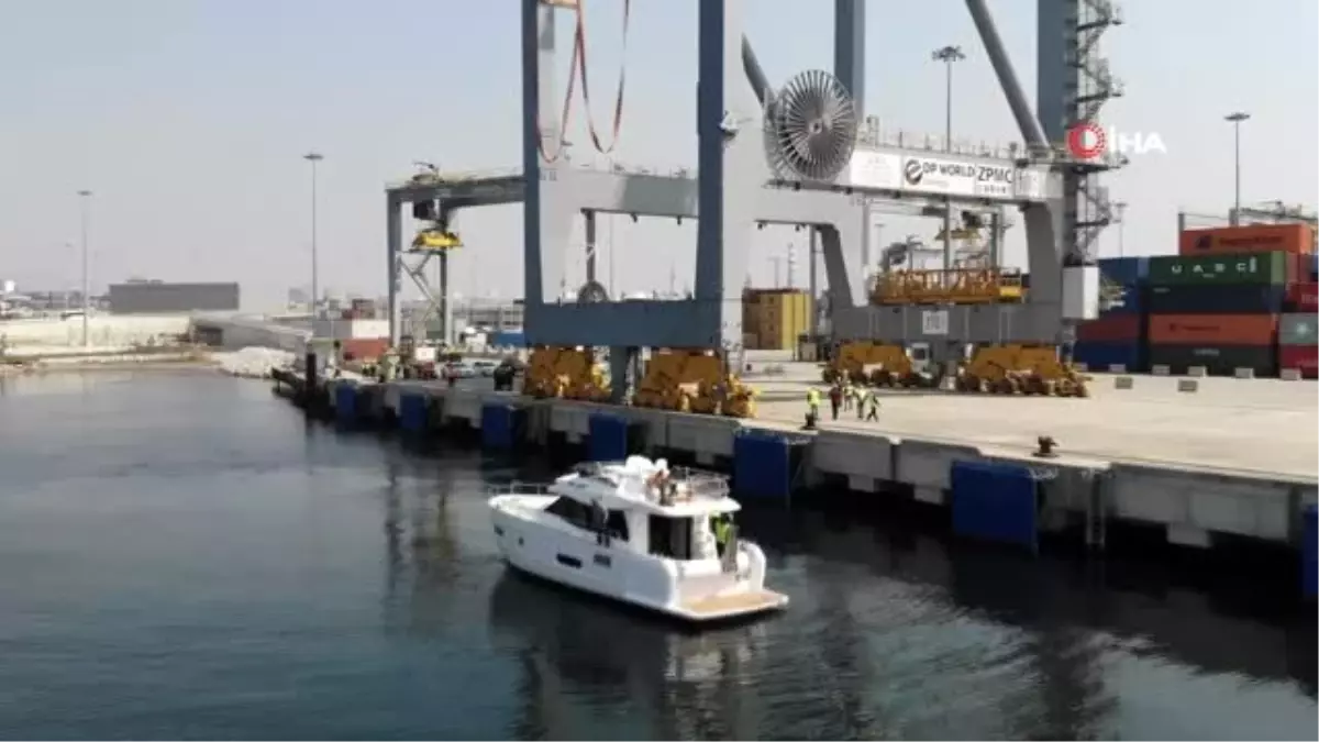 Türkiye'de üretilen lüks yat Singapur'a satıldı