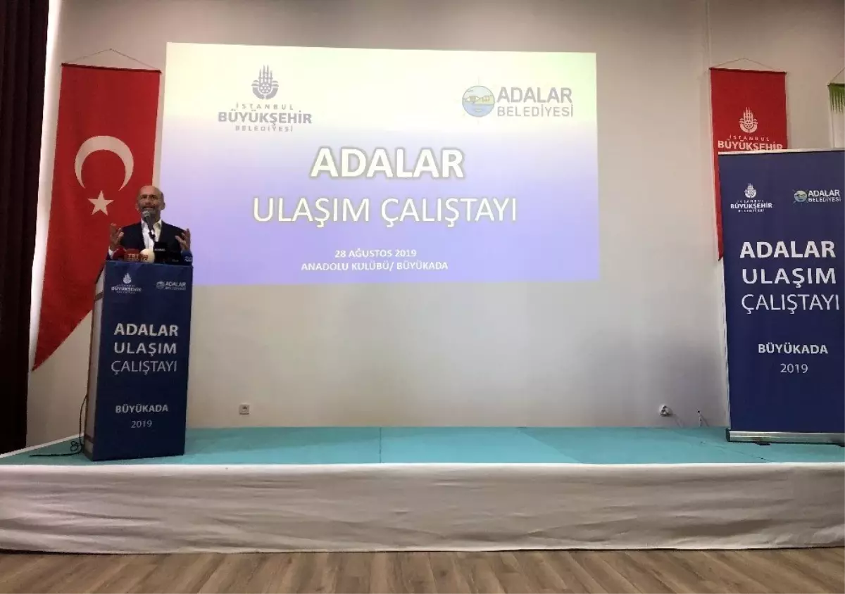 'Adalar'da Ulaşım Çalıştayı' düzenlendi