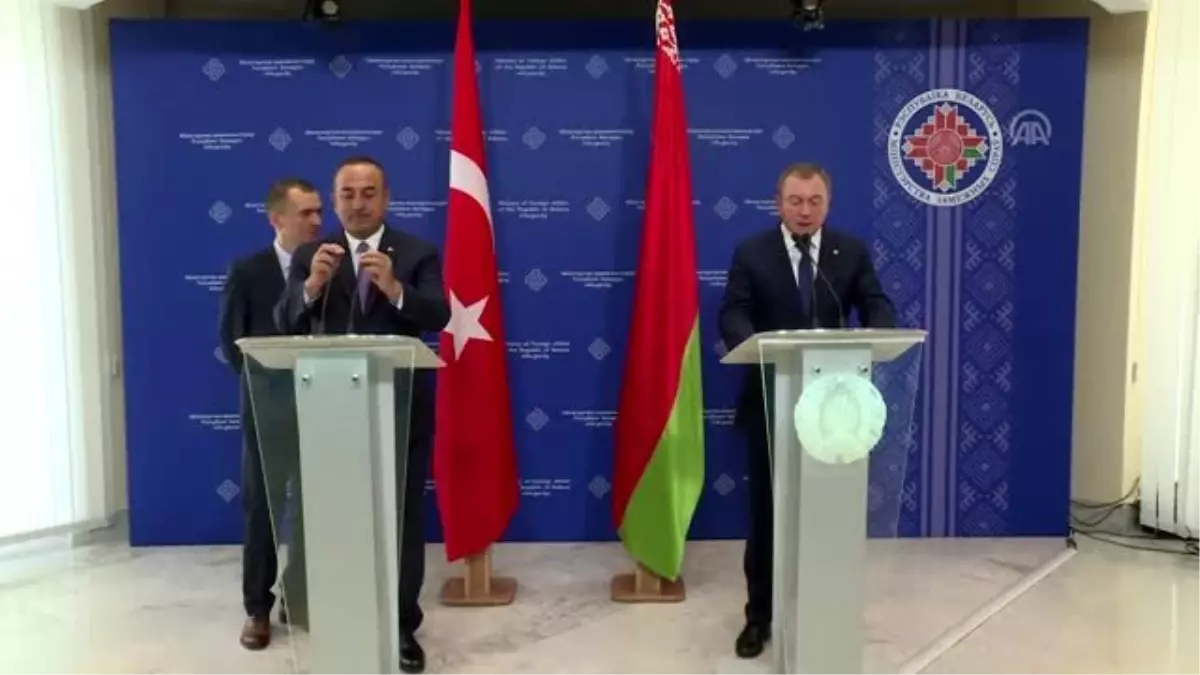 Çavuşoğlu-Makei ortak basın toplantısı