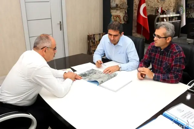 KASKİ Genel Müdürü yatırımlar için Başkan Öztürk ile görüştü