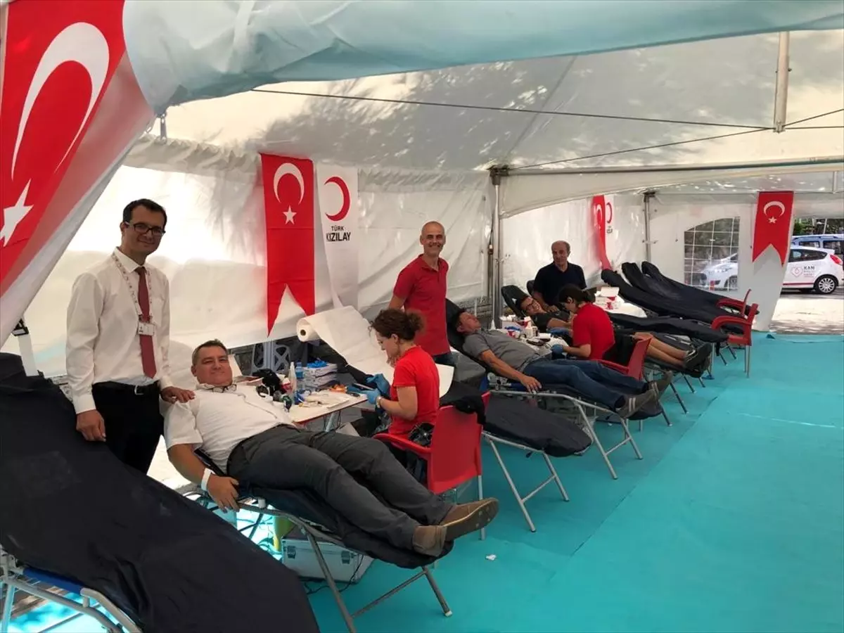 Malkara'da kan bağışı kampanyası