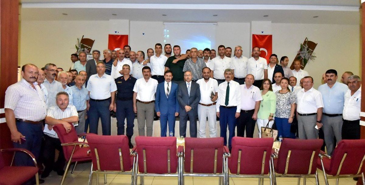 Muhtarlar Karatay'da buluştu
