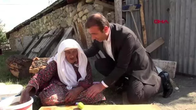 Sivas 105 yaşındaki sabayi ninenin uzun yaşamının sırrı manda yoğurdu Sivas 105 yaşındaki sabayi ninenin uzun yaşamının sırrı manda yoğurdu