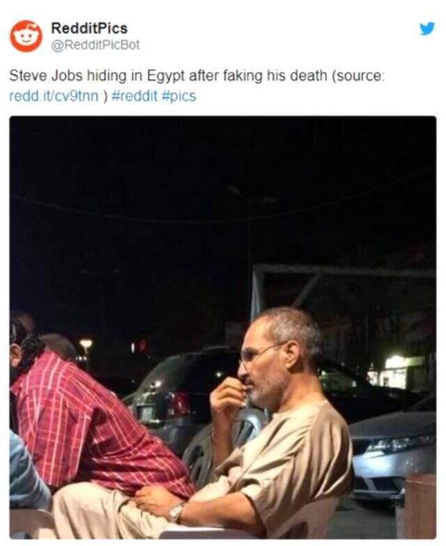 Sosyal medyayı ikiye bölen fotoğraf: Steve Jobs ölmedi mi?