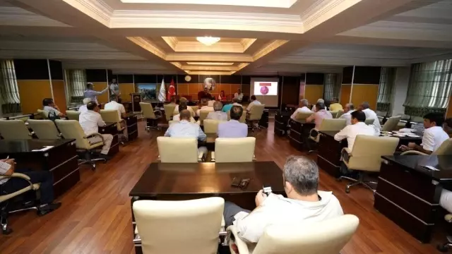 Adıyaman Belediyesinden 'Badem' konulu AR-GE toplantısı Adıyaman Belediyesinden 'Badem' konulu AR-GE toplantısı