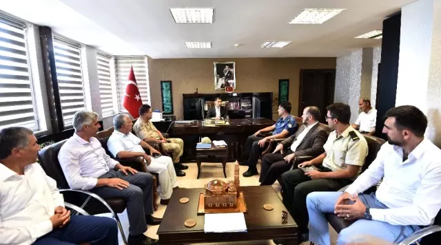 Ahlat Kaymakamı Erat görevine başladı Ahlat Kaymakamı Erat görevine başladı