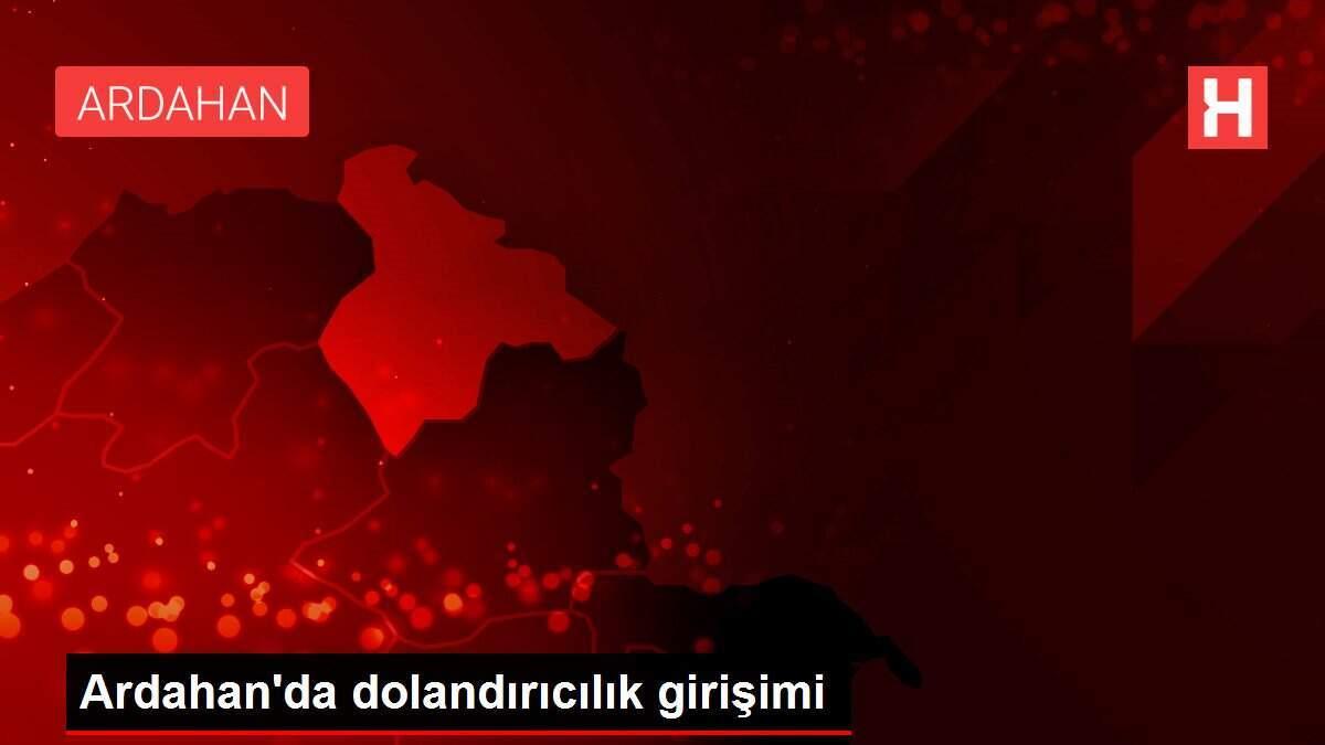 Ardahan'da dolandırıcılık girişimi