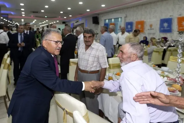 Başkan Büyükkılıç, Tomarza'dan sonra Talas'ta Başkan Büyükkılıç, Tomarza'dan sonra Talas'ta