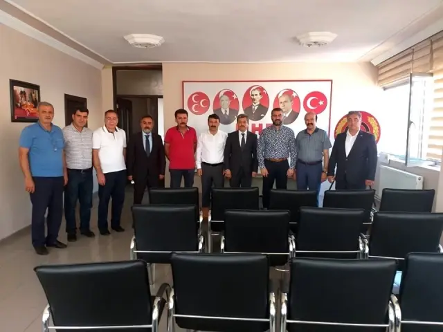 TÜRKAV yönetiminden MHP'ye ziyaret