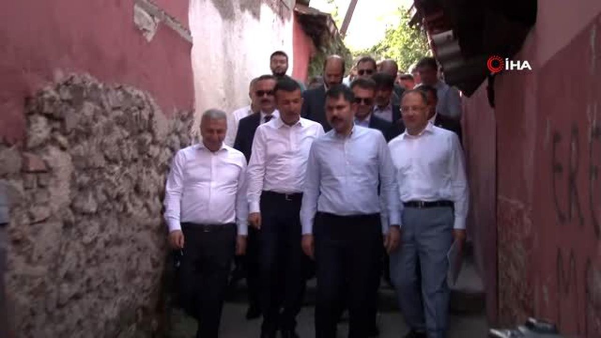 Bakan Kurum: ' 116 binanın yer aldığı önemli bir projeyi hayata geçireceğiz'