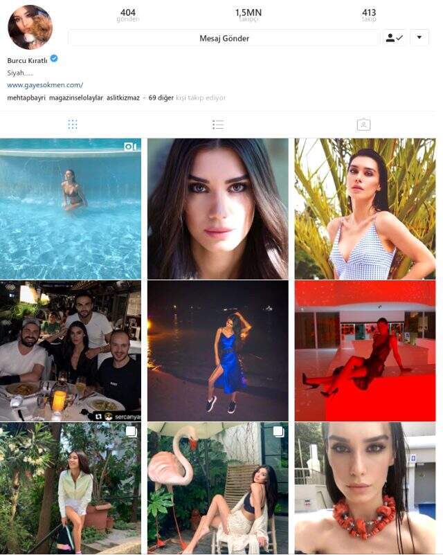 Burcu Kıratlı, eşi Sinan Akçıl'ı her yerden sildi