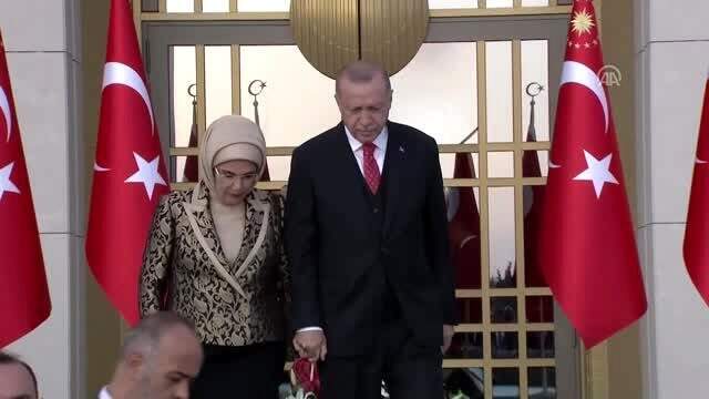 Cumhurbaşkanı Erdoğan 30 Ağustos resepsiyonunda konuştu: Coğrafyamızın dört bir yanında verdiğimiz mücadele Türkiye'nin haklarını savunmak içindir