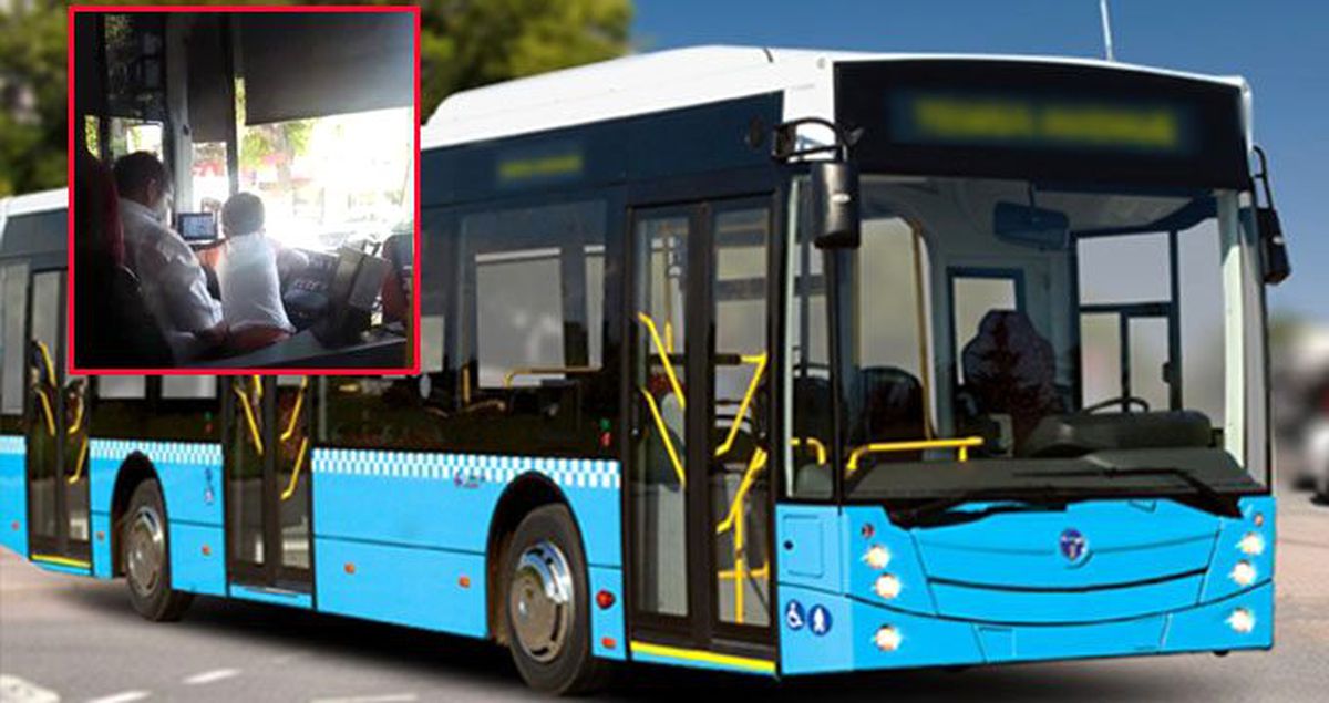İstanbul'da çocuğa otobüs kullandıran şoförün ehliyetine el konuldu
