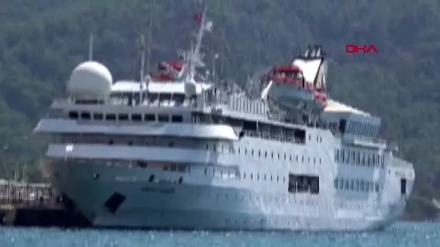 Muğla lübnanlılar gemiyle marmaris'e geldi Muğla lübnanlılar gemiyle marmaris'e geldi