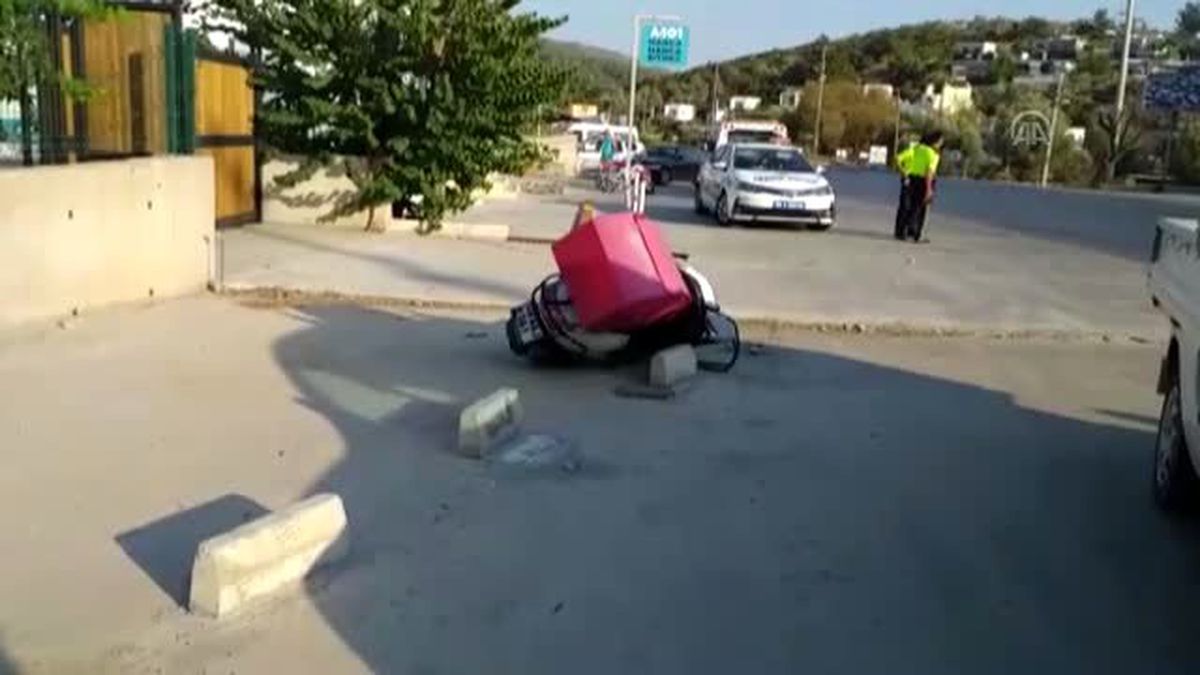 Bodrum'da trafik kazası: 1 ölü