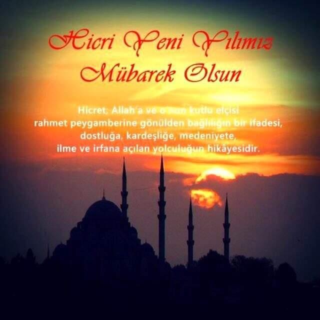 Hicri yılbaşı mesajları - Mübarek Hicri yılbaşı için resimli mesajlar