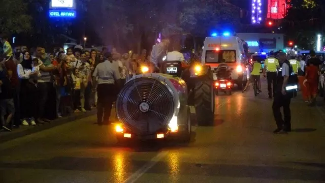 Isparta'da coşkulu 30 Ağustos gecesi