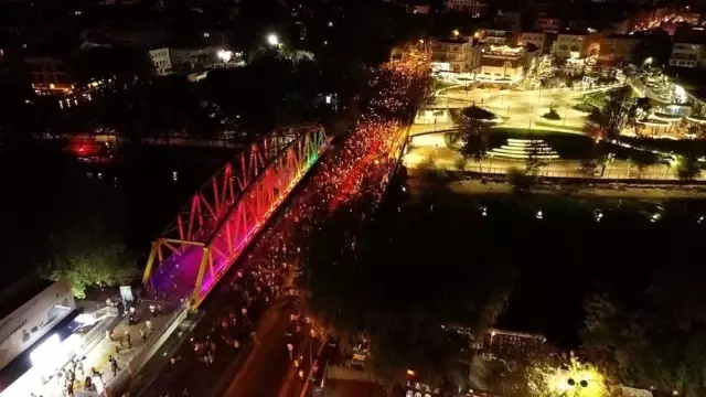 Manavgat'ta zafer coşkusu yaşandı Manavgat'ta zafer coşkusu yaşandı