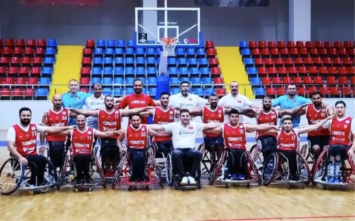 Tekerlekli sandalye basketbol takımı, avrupa şampiyonası'na galibiyetle başladı