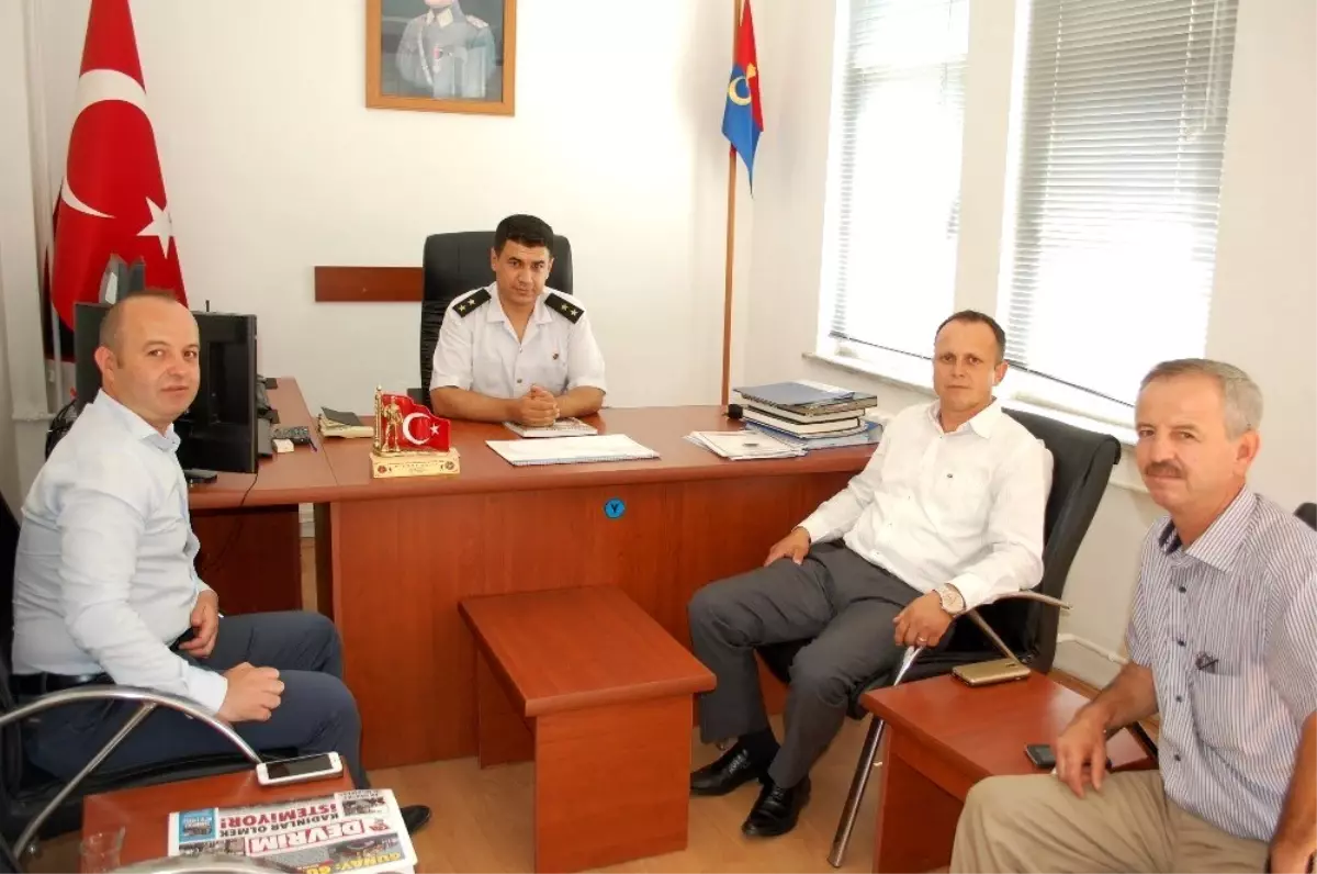 Tekirdağ DSYB'den Malkara jandarmaya ziyaret