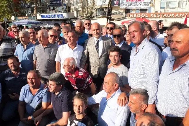 Turhan Çömez 12 yıl sonra baba ocağı Bandırma'da Turhan Çömez 12 yıl sonra baba ocağı Bandırma'da