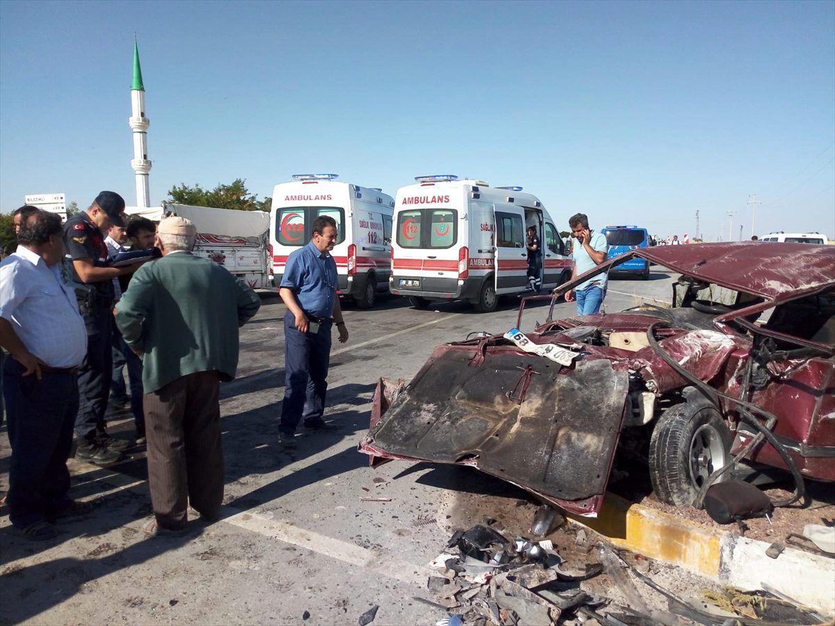 Aksaray'da trafik kazası: 5 yaralı