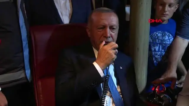 Cumhurbaşkanı Erdoğan, av sezonunu açan balıkçılara telsizden seslendi