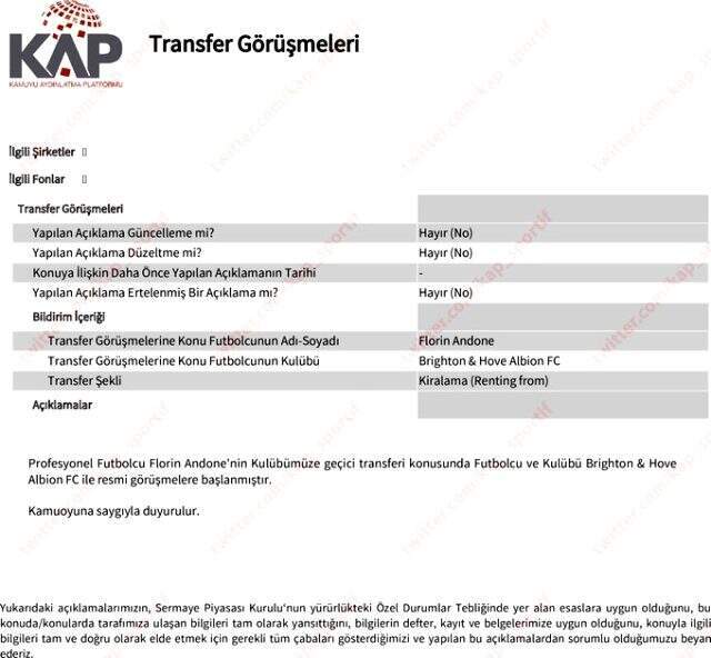 Galatasaray, Florin Andone ile anlaştı!
