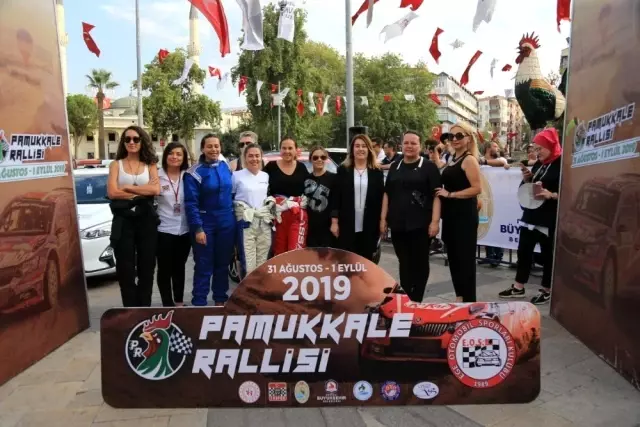 Pamukkale Rallisi'nde anlamlı mesaj
