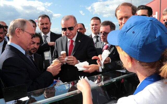 Putin ve Erdoğan'a dondurma satan Safronova, o anları anlattı