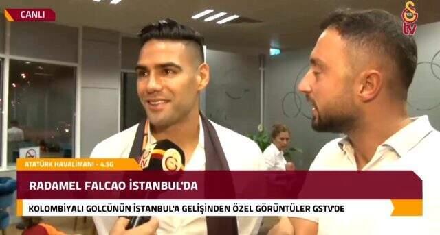 Radamel Falcao: Şuan inanılmaz mutluyum