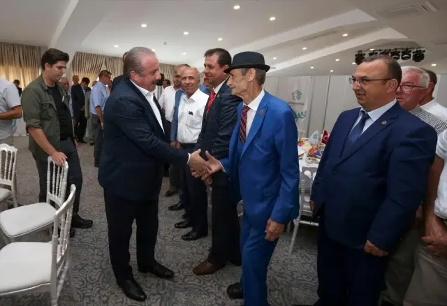 TBMM Başkanı Şentop muhtarlarla buluştu
