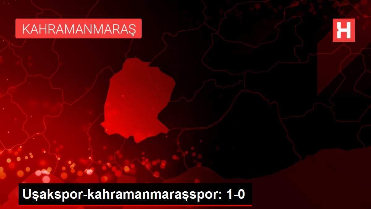 Uşakspor-kahramanmaraşspor: 1-0